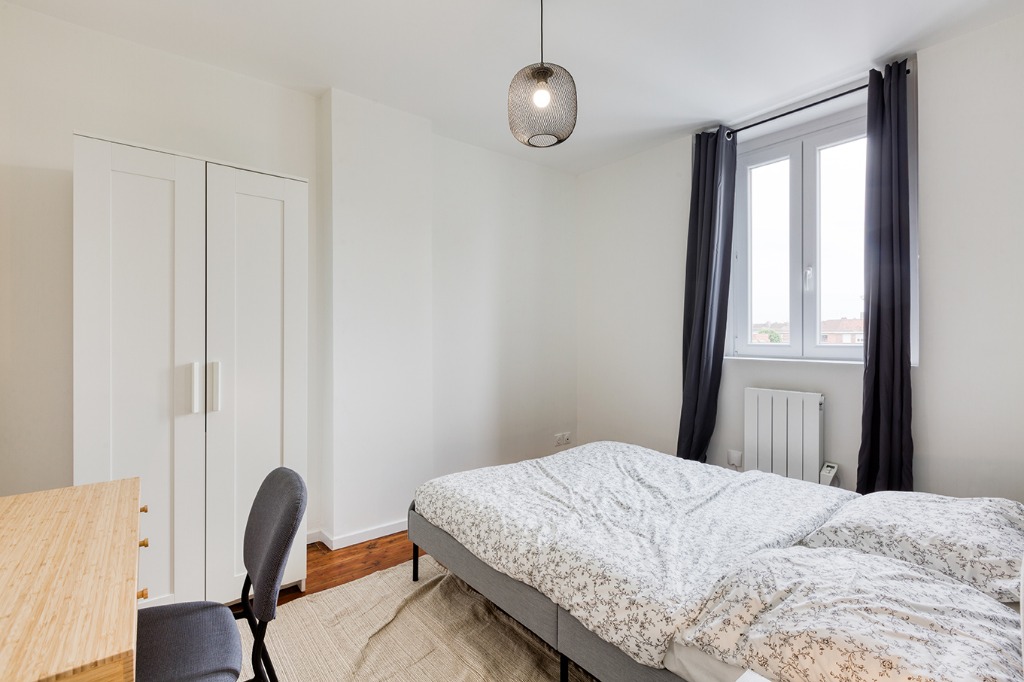Loos - Maison rénovée 5 chambres meublée - Jardin 