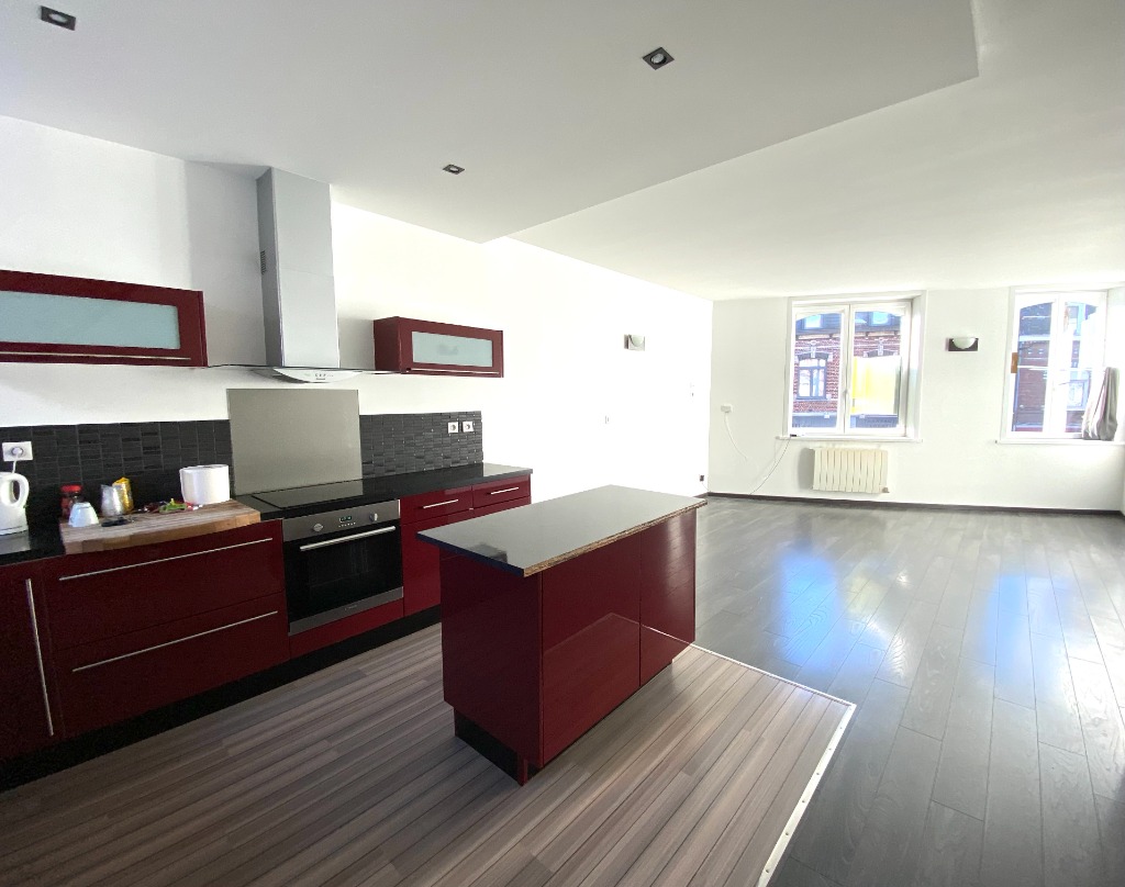 Vente appartement 59130 Lambersart - Triplex 2 chambres proche métro et toutes commodités