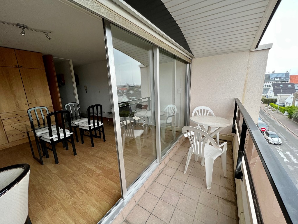 Le Touquet - Rare F1 avec grande terrasse 