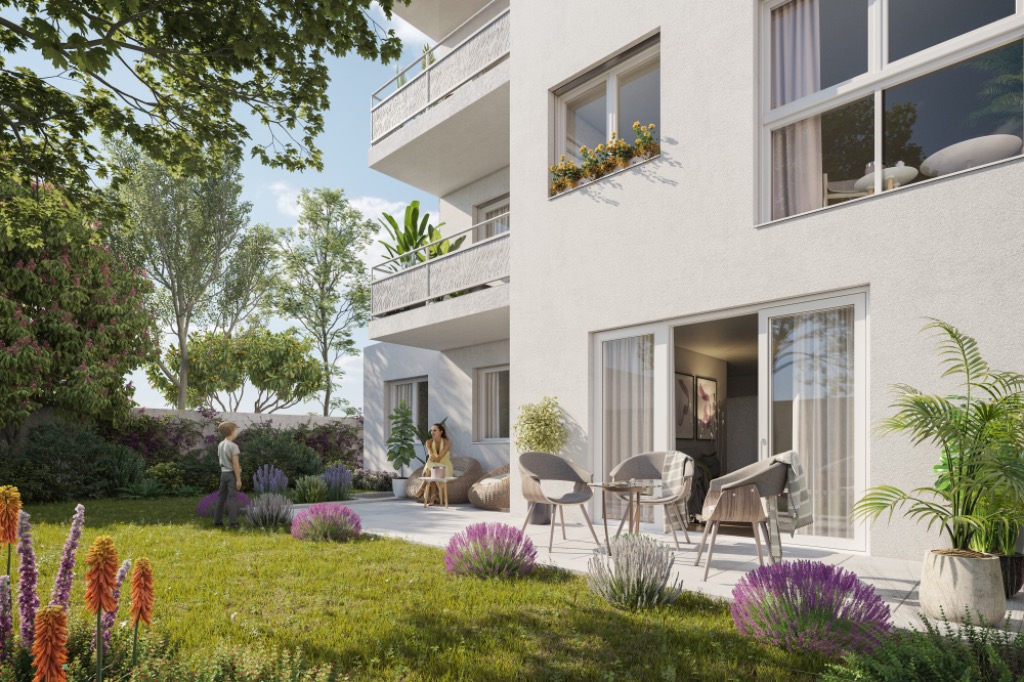 Vente appartement - Le Pré St Gervais - Centre ville - 3 pièces, balcon parking