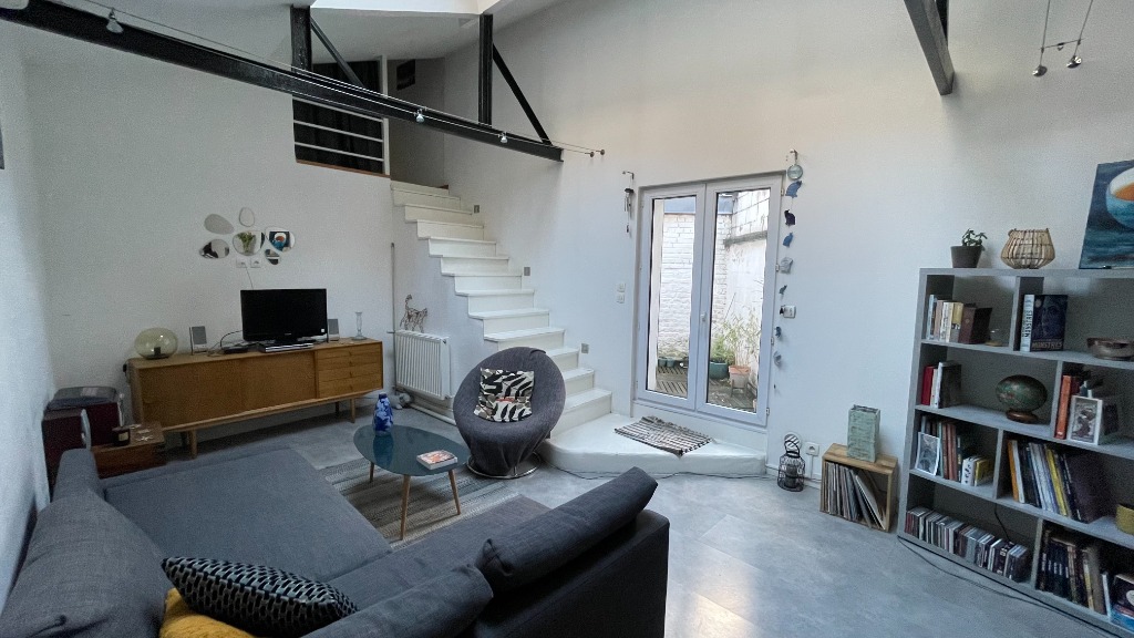 Vente appartement 59000 Lille - Duplex de 50 m² avec terrasse - Petite copropriété !