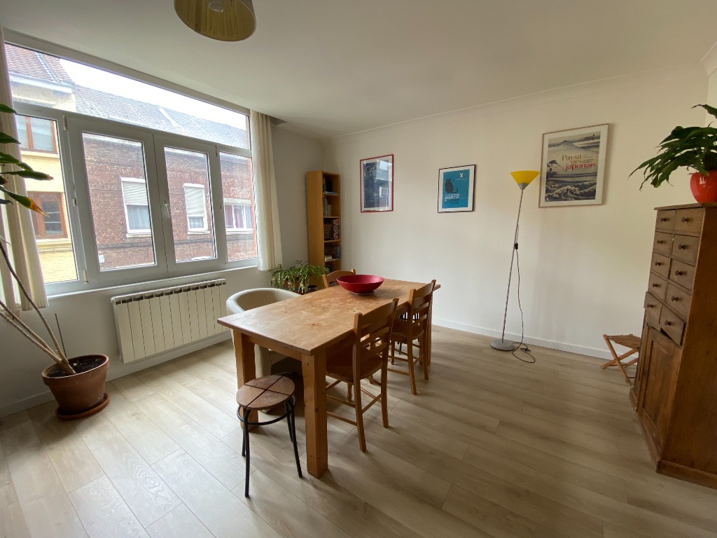 Vente appartement 59260 Hellemmes lille - Beau Type 2 bis très lumineux avec une terrasse au calme