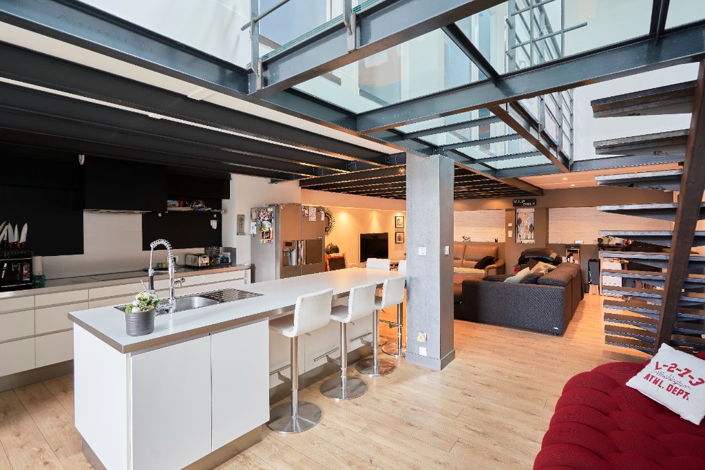 Vente appartement - Loft en duplex avec terrasse