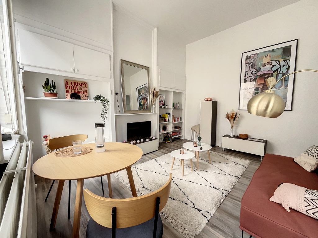 Vente appartement 59000 Lille -  Secteur Wazemmes, appartement type 2 vendu loué 