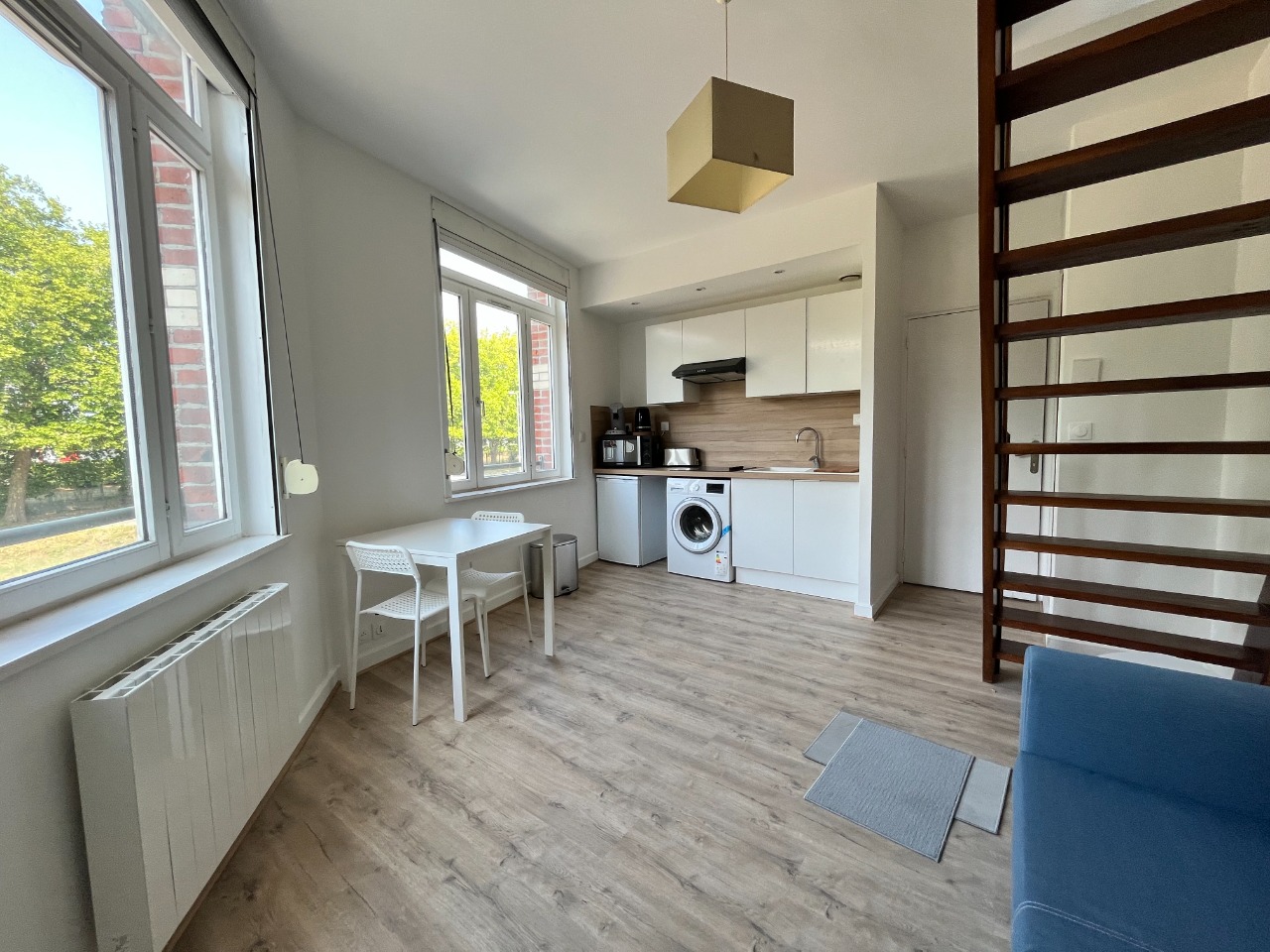 Location appartement 59000 Lille - Lille Port de Lille - T1 bis meublé de 29,76m²