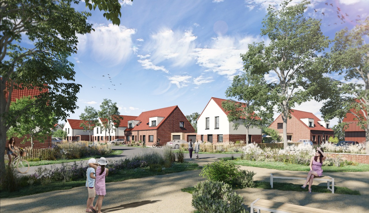 Vente maison 59134 Herlies - Opportunité.. PROGRAMME NEUF HERLIES maison T4 individuelle