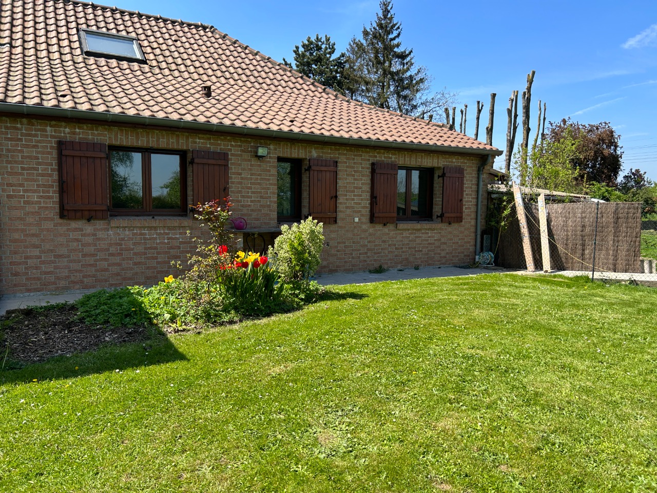 Vente maison 59650 Villeneuve d ascq - Individuelle Ascq village  Trois chambres ,bureau 