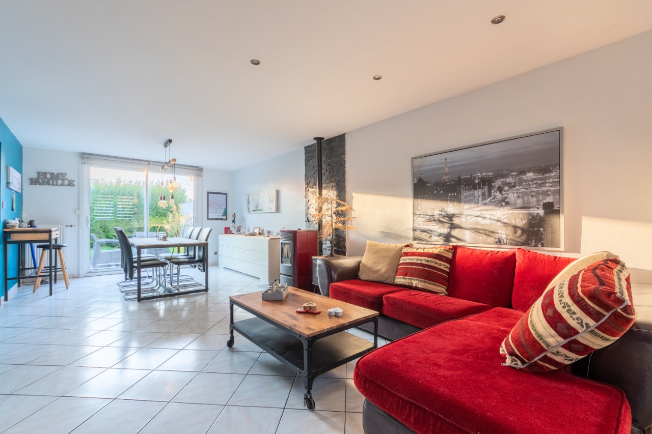 Vente maison 62113 Sailly labourse - Charmante maison semi-individuelle 3 chambres double garage 