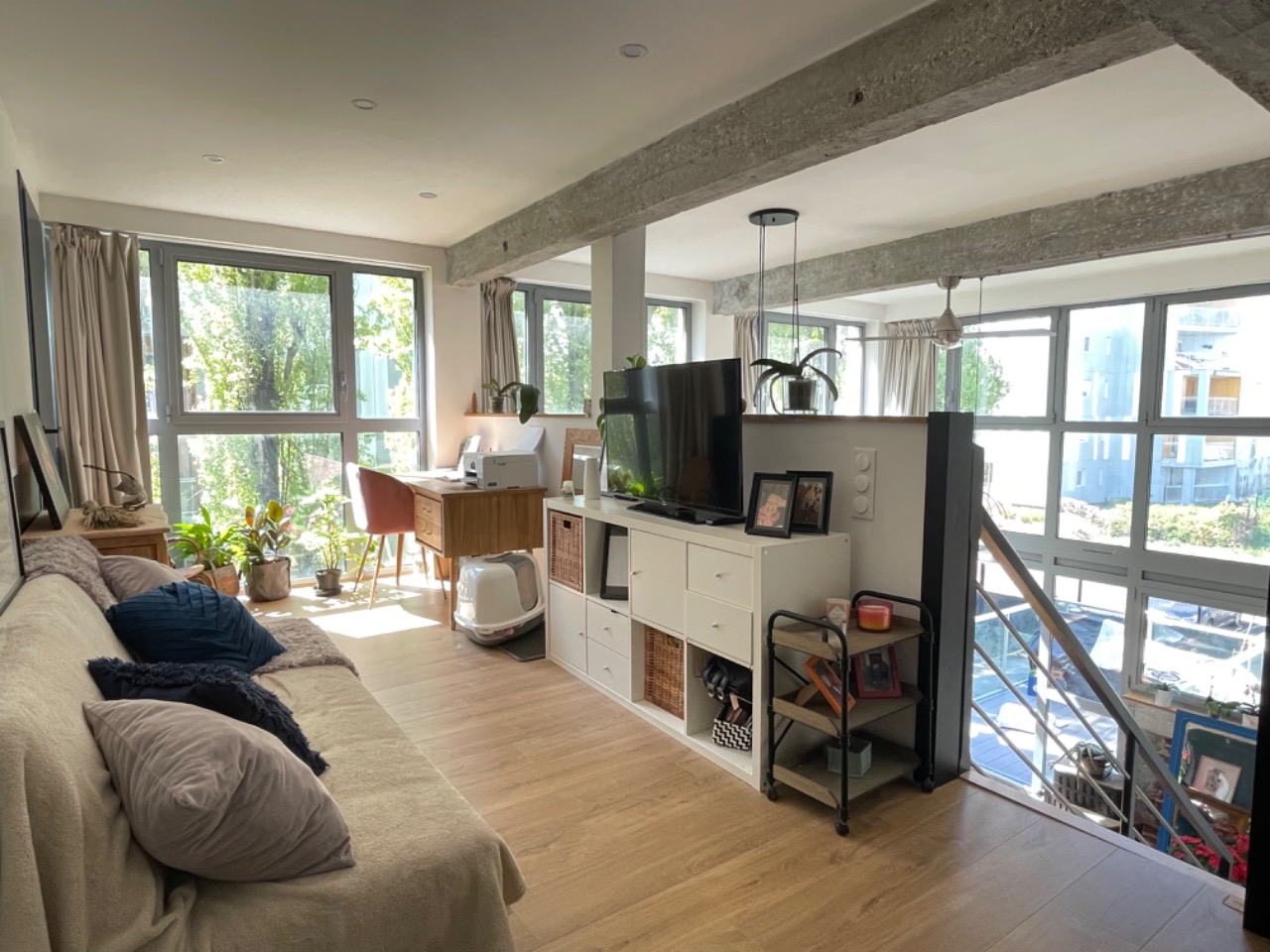 Lomme - Magnifique loft en duplex avec balcon 