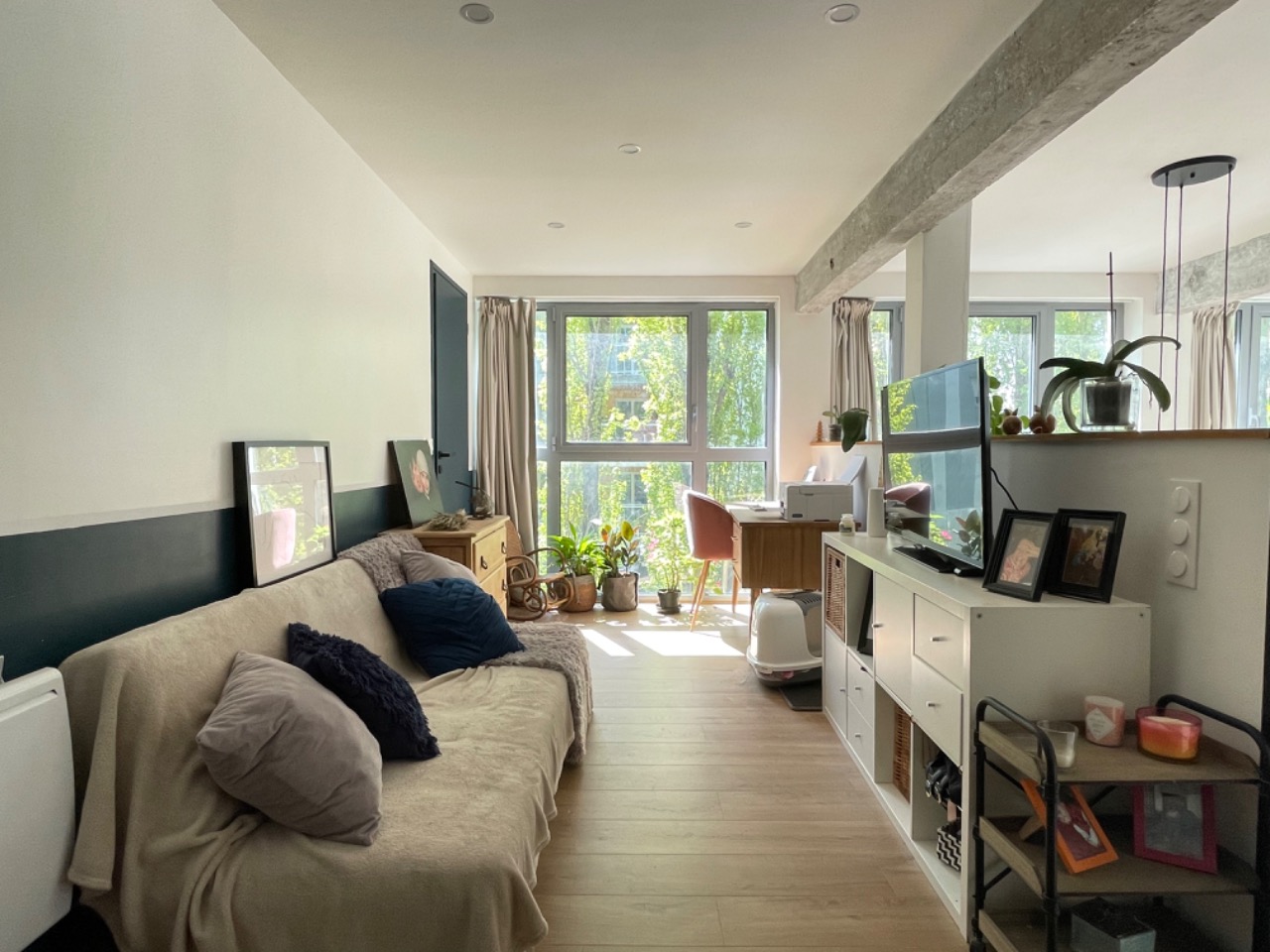 Lomme - Magnifique loft en duplex avec balcon 