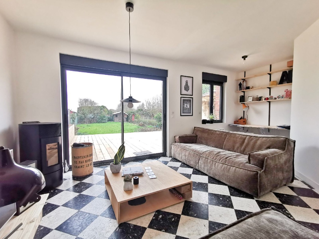Vente maison 59136 Wavrin - Maison semi individuelle avec jardin et garage