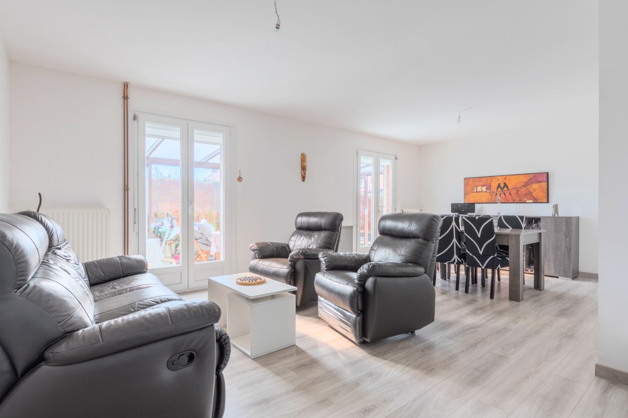 Vente maison 62149 Festubert - Maison individuelle plain-pied 3 chambres jardin garage 