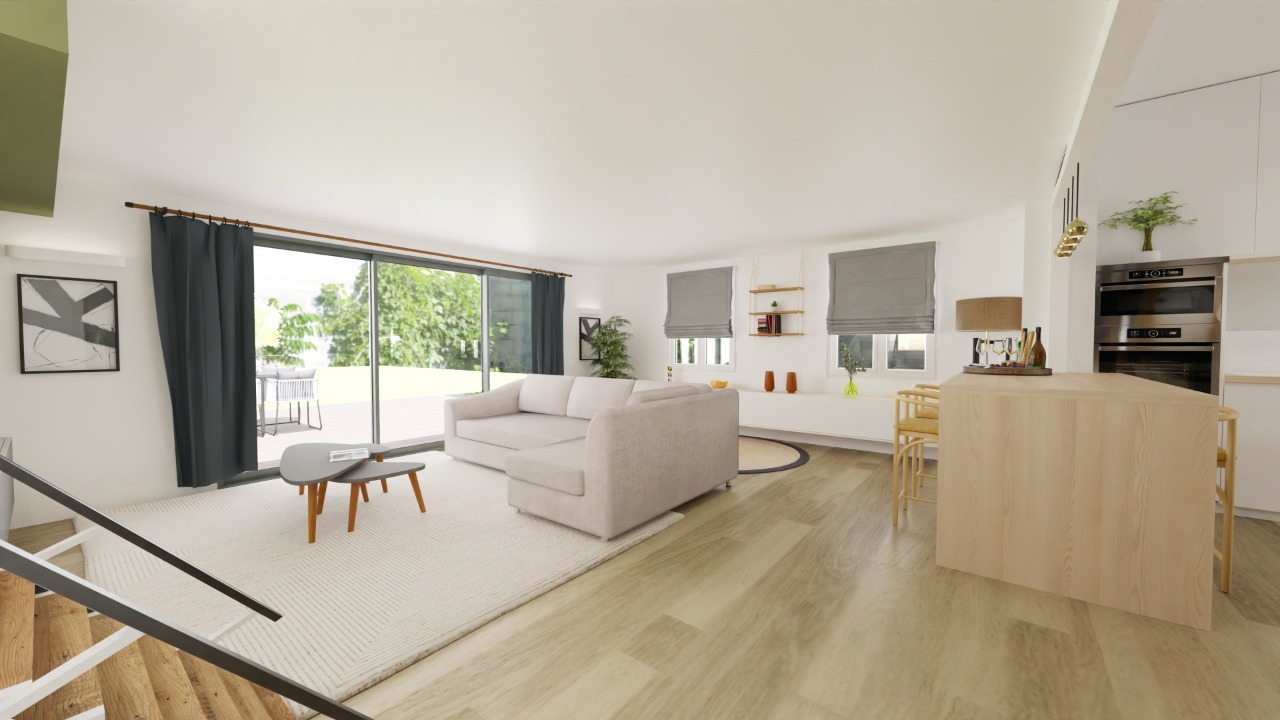 Maison de village de 110 m² avec terrain divisible 