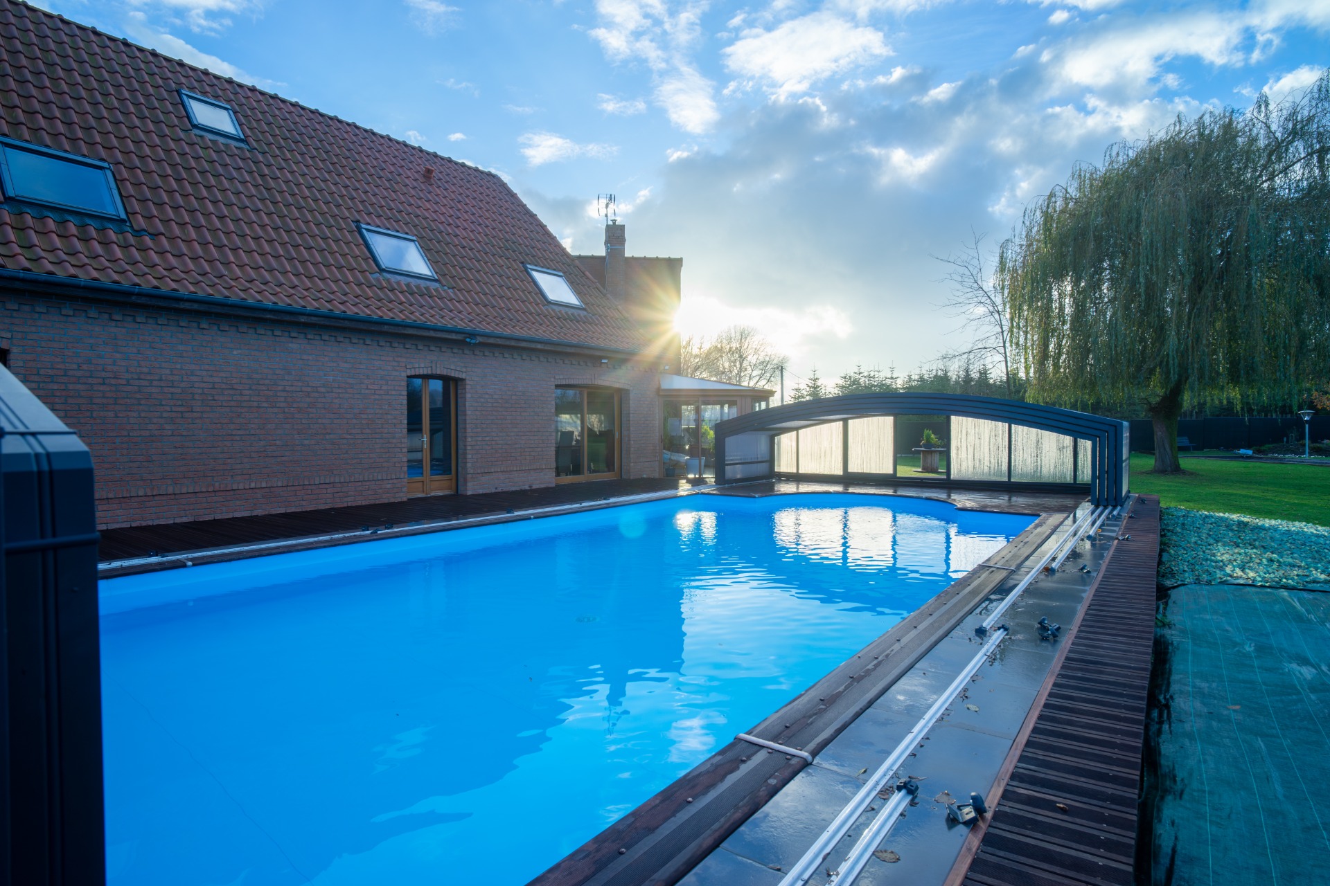 Maison d'architecte 230m² Piscine suite 6500m² de terrain MONCHEAUX 59283, prix 699 000 € (HAI) - Brique Rouge Immobilier — 5