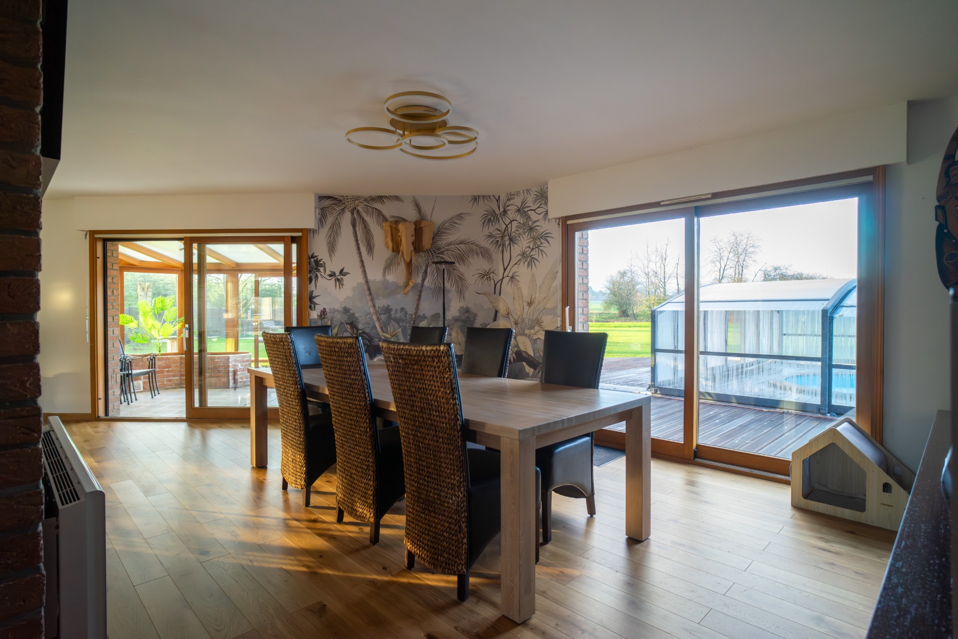 Maison d'architecte 230m² Piscine suite 6500m² de terrain MONCHEAUX 59283, prix 699 000 € (HAI) - Brique Rouge Immobilier — 16