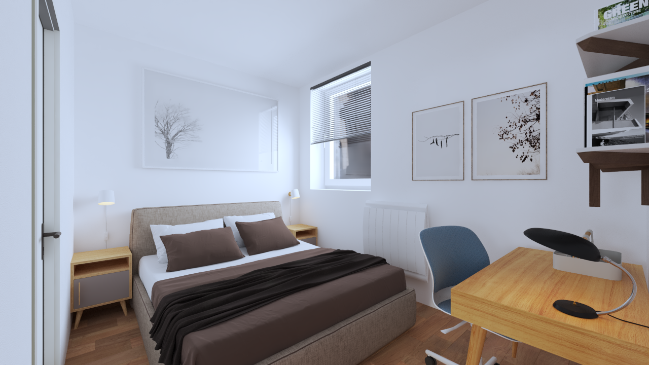 Appartement T2 Wazemmes
