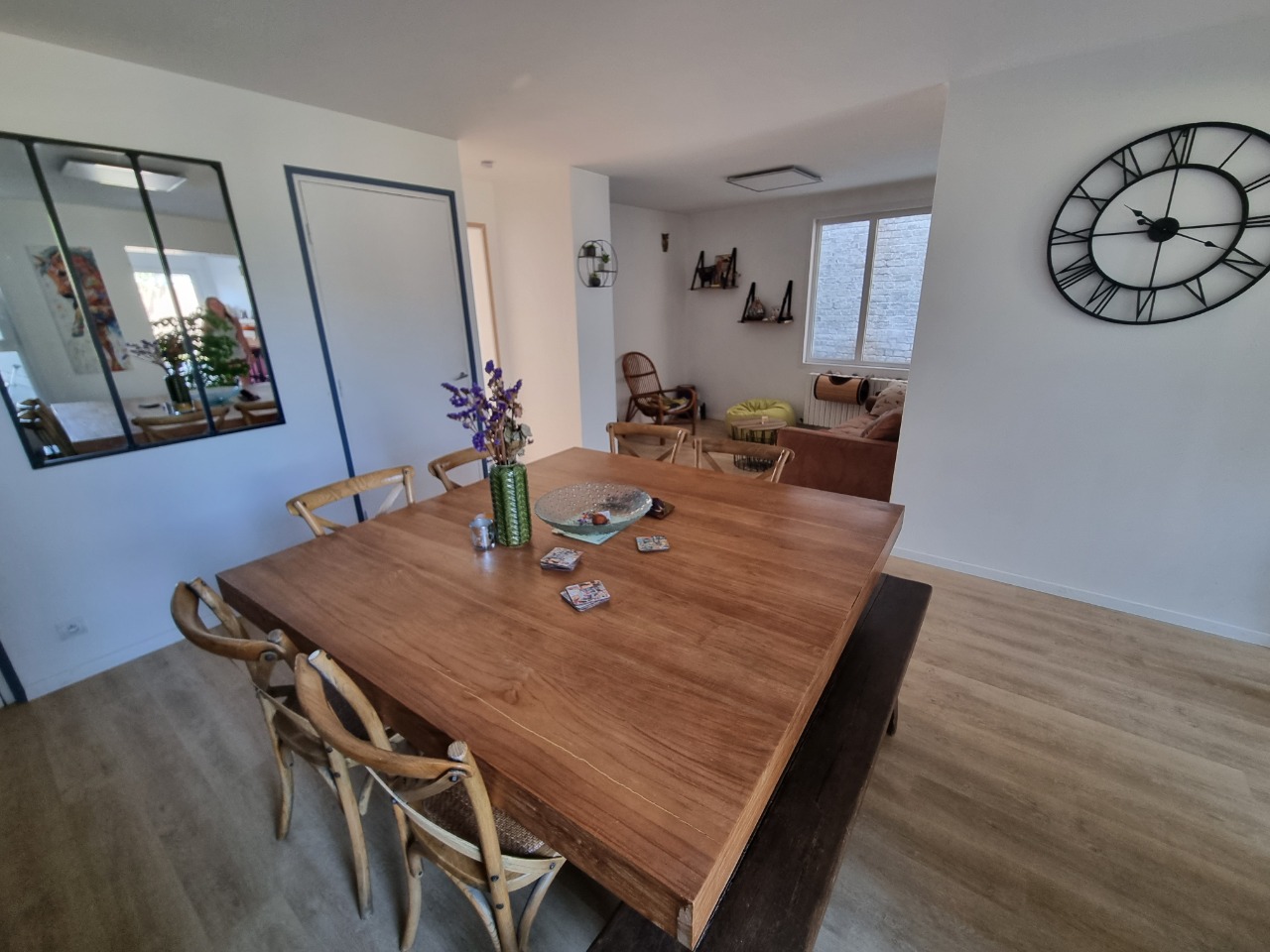 Vente maison 59221 Bauvin - BAUVIN: MAISON ANCIENNE 3 poss 4 CHAMBRES JARDIN GARAGE.