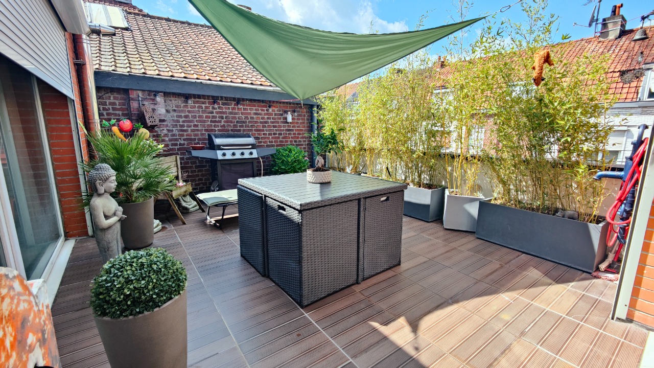 Haubourdin maison style loft avec grand garage et terrasse 