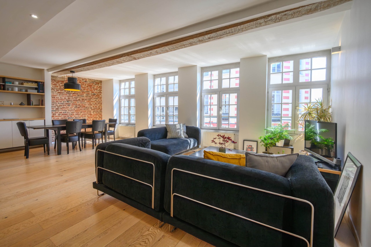 Vieux-Lille Triangle d'Or, Appartement triplex