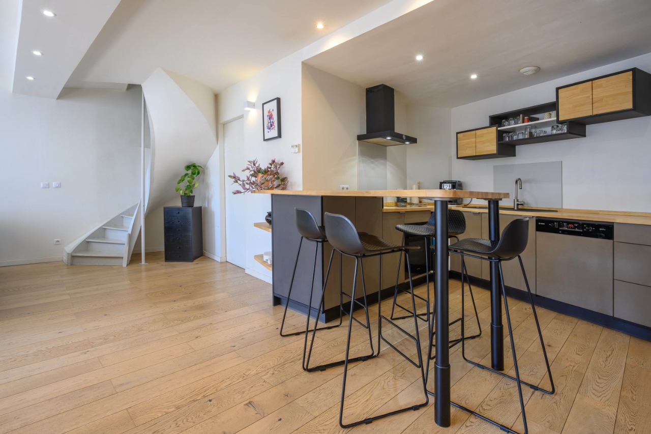 Vieux-Lille Triangle d'Or, Appartement triplex