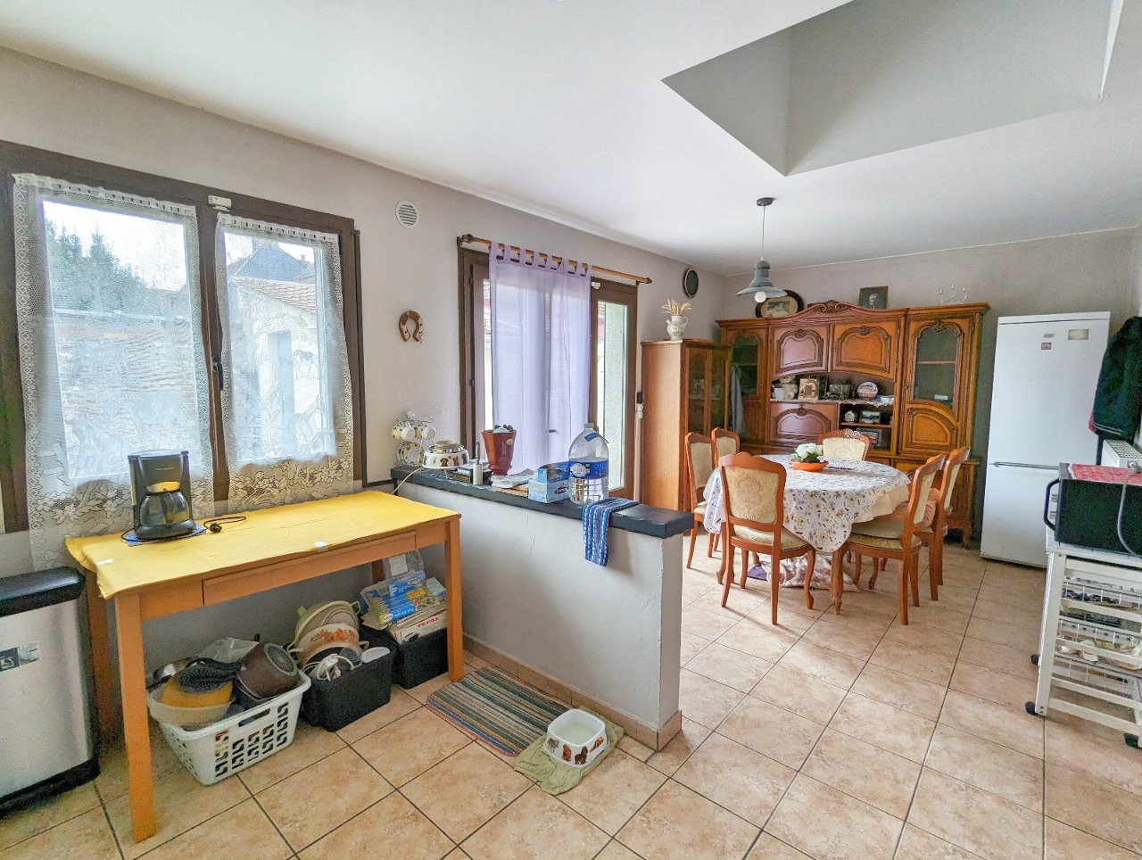 Vente maison 59136 Wavrin - Maison de ville, en bon état, avec passage sur le coté