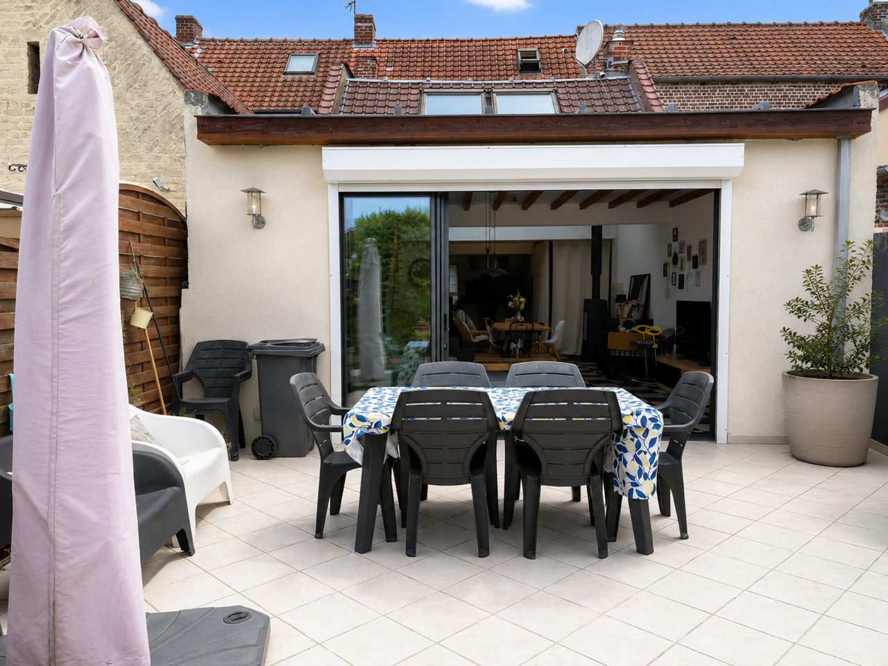 Maison 2 chambres bureaux jardin lumineuse RAIMBEAUCOURT 59283, prix 199 000 € (HAI) - Brique Rouge Immobilier — 7