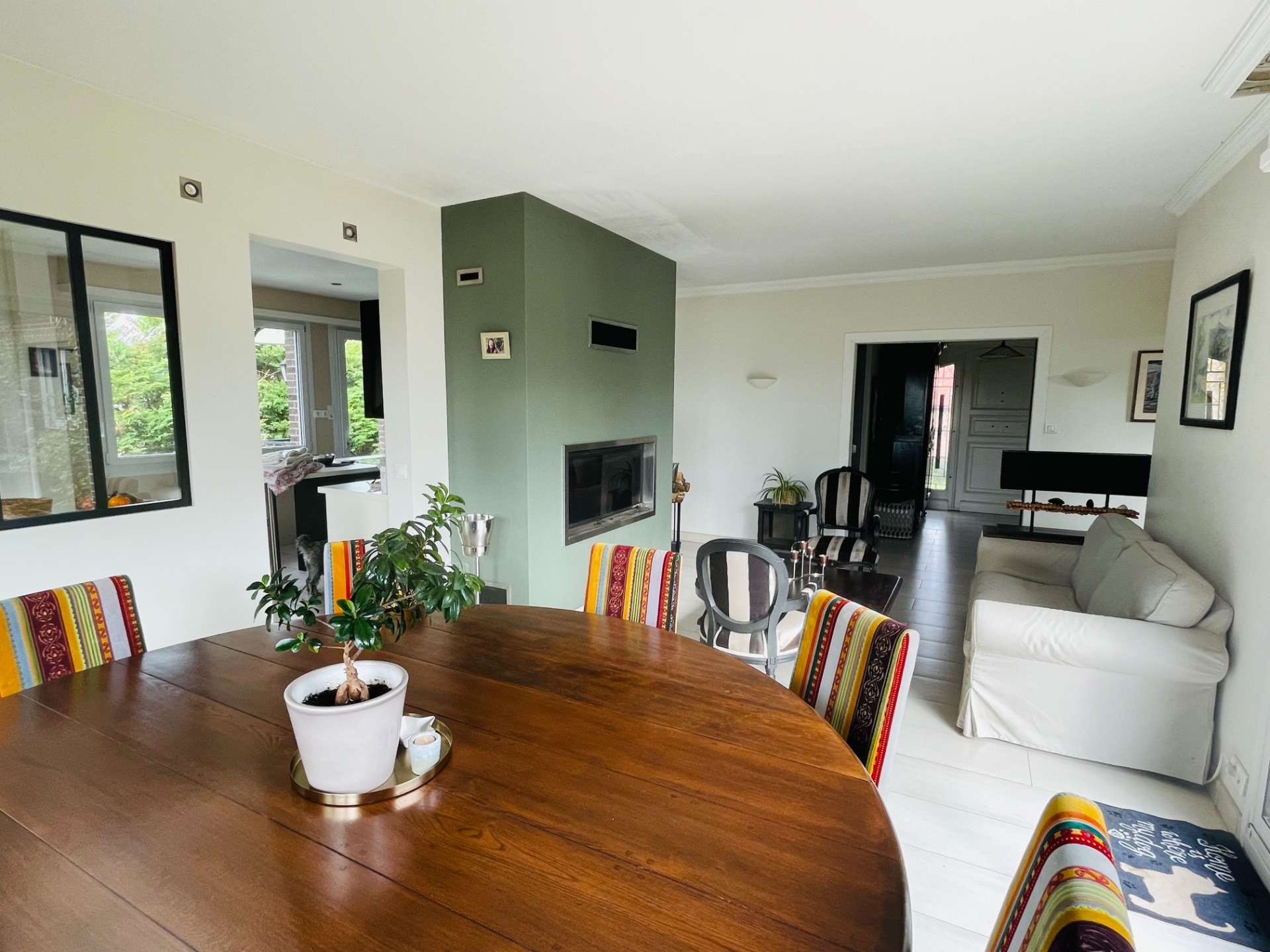 Maison de charme semi-plain-pieds avec sous-sol VAUDRICOURT 62131, prix 462 000 € (HAI) - Brique Rouge Immobilier — 5