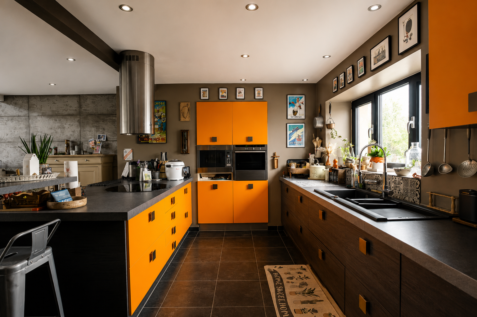 Maison semi indi. style LOFT 3chambres +exterieur+parking EMMERIN 59320, prix 349 500 € (HAI) - Brique Rouge Immobilier — 5
