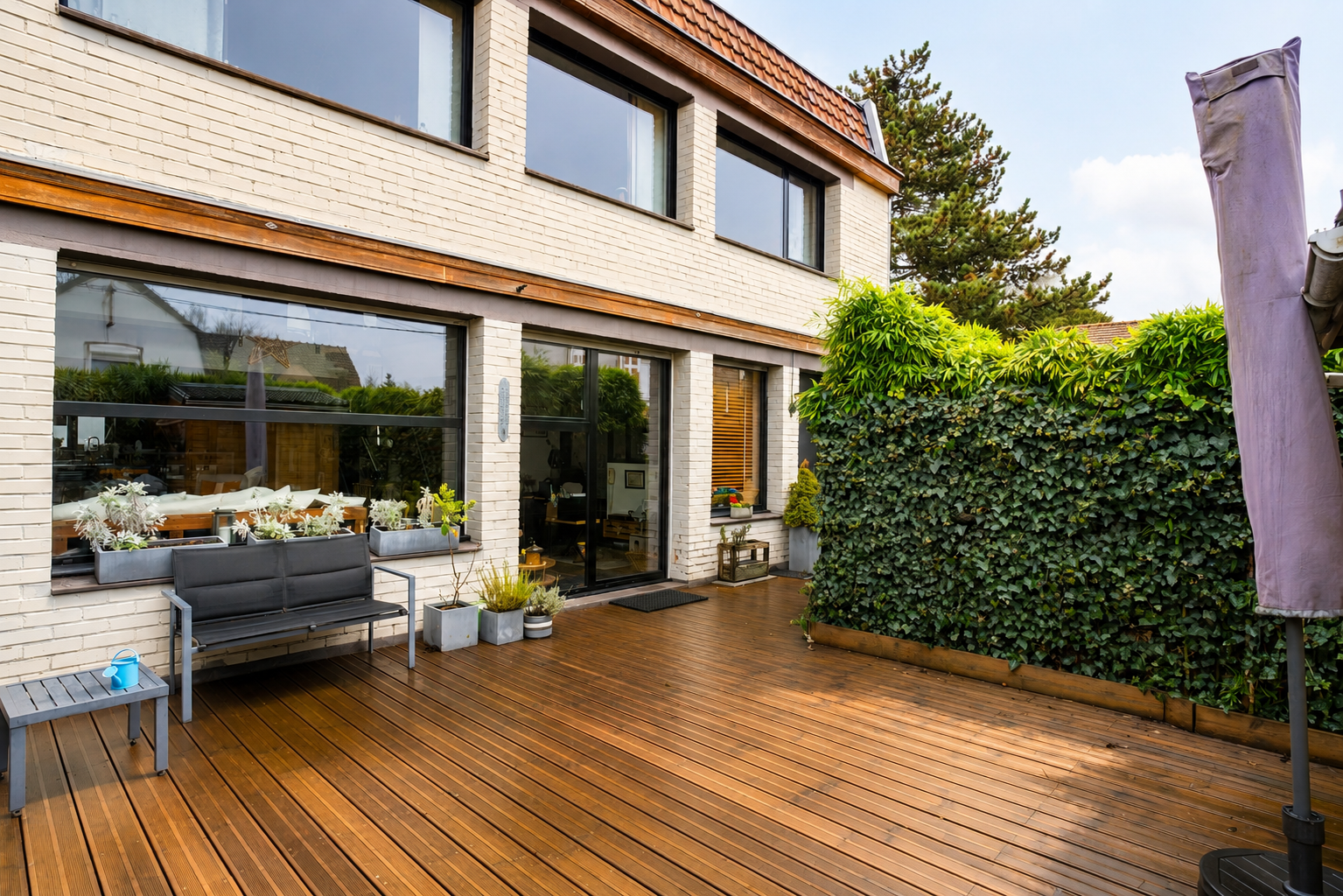 Maison semi indi. style LOFT 3chambres +exterieur+parking EMMERIN 59320, prix 349 500 € (HAI) - Brique Rouge Immobilier — 11