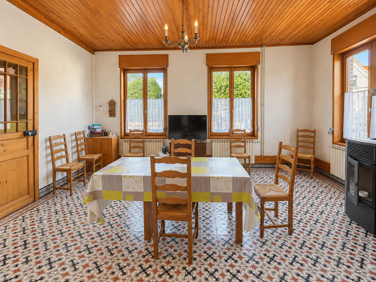 Maison 160m² 4 chambres 2 garages terrain constructible MONCHEAUX 59283, prix 299 000 € (HAI) - Brique Rouge Immobilier — 7