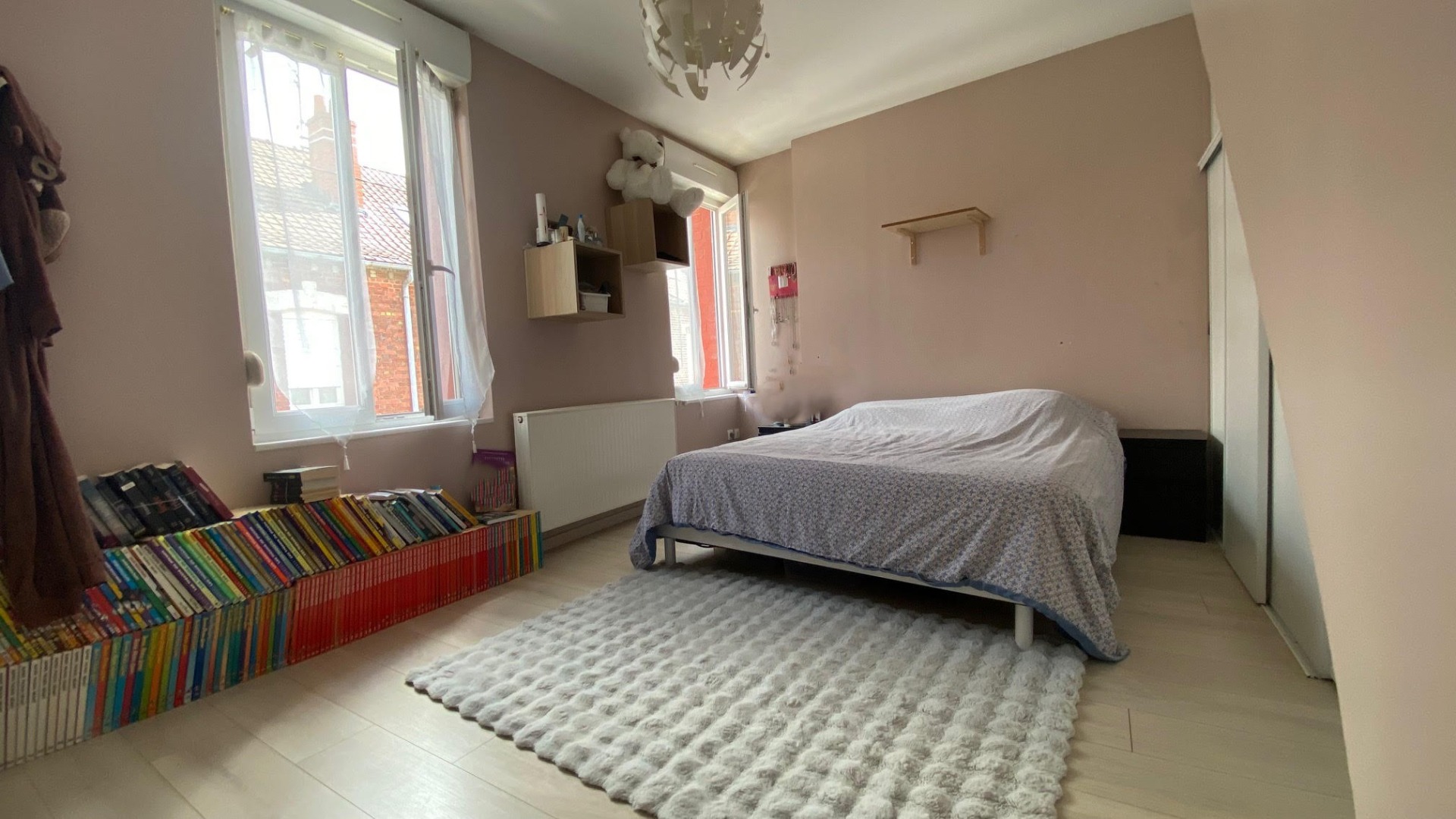 Maison 1930 rénovée 3 chambres - cour - terrasse aérée CARVIN 62220, prix 155 500 € (HAI) - Brique Rouge Immobilier — 5