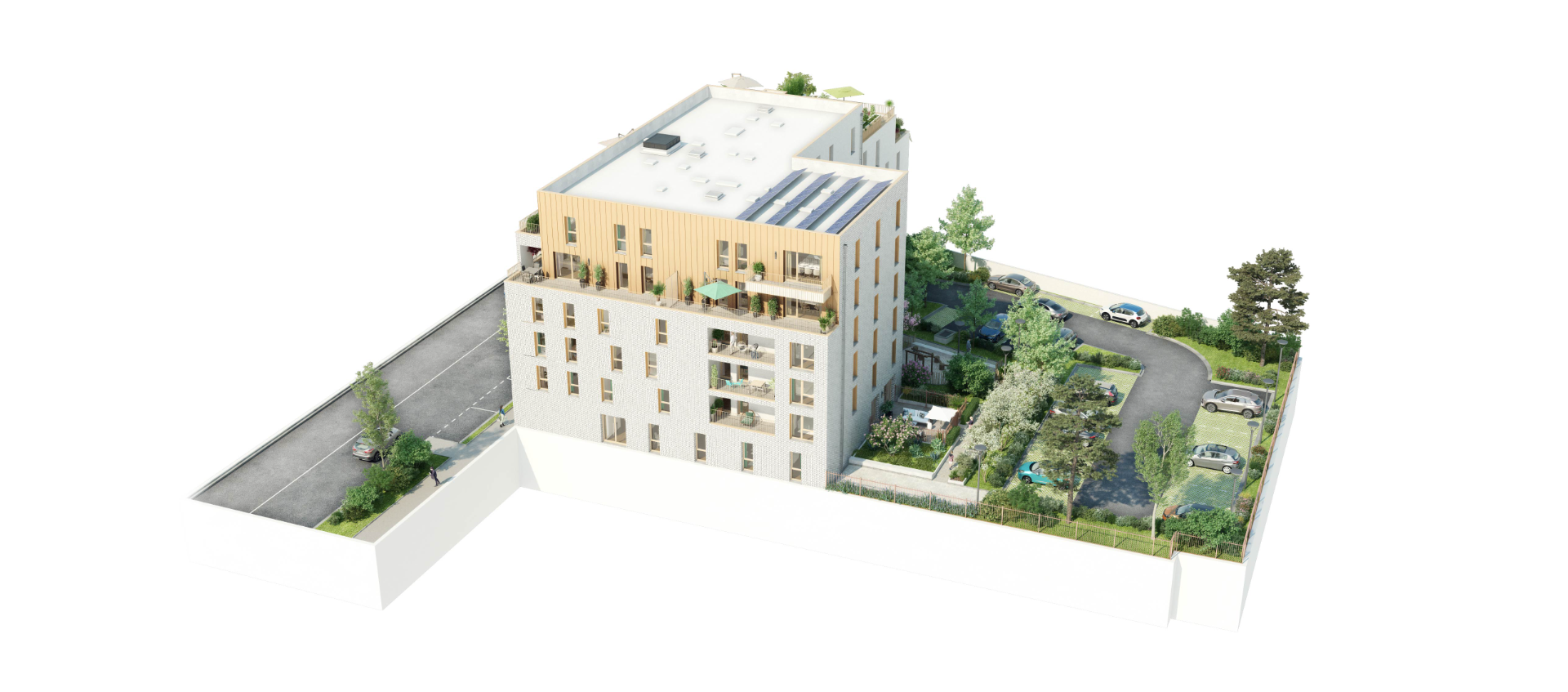 Canon d or t3 neuf avec terrasse et parkings Photo 4 - Le Lion Immobilier