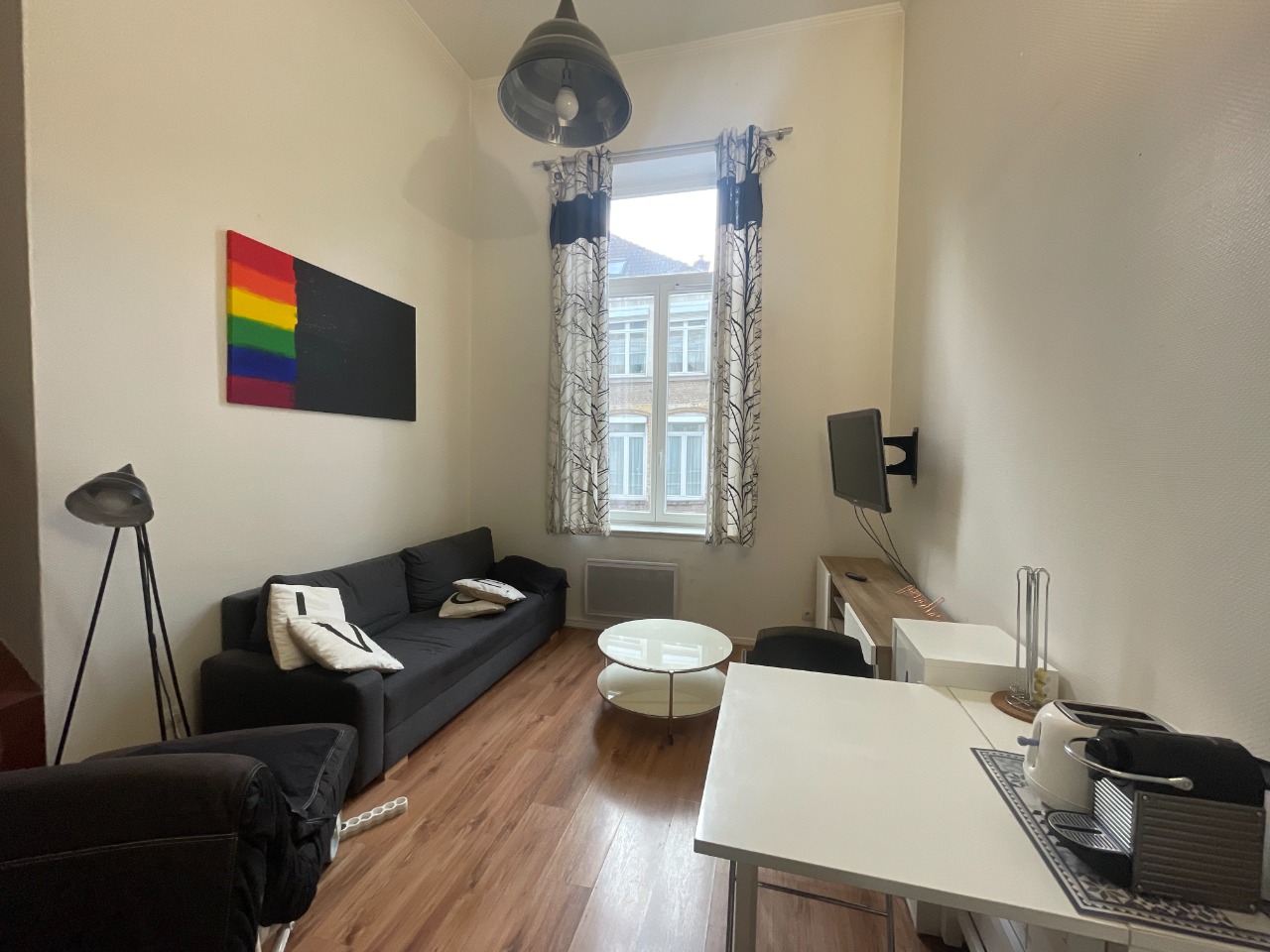 Location appartement 59000 Lille - VIEUX LILLE - T1bis meublé de 33.85  m²