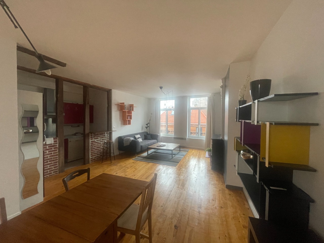 Vieux-Lille - Type 2 meublé de 58 m²